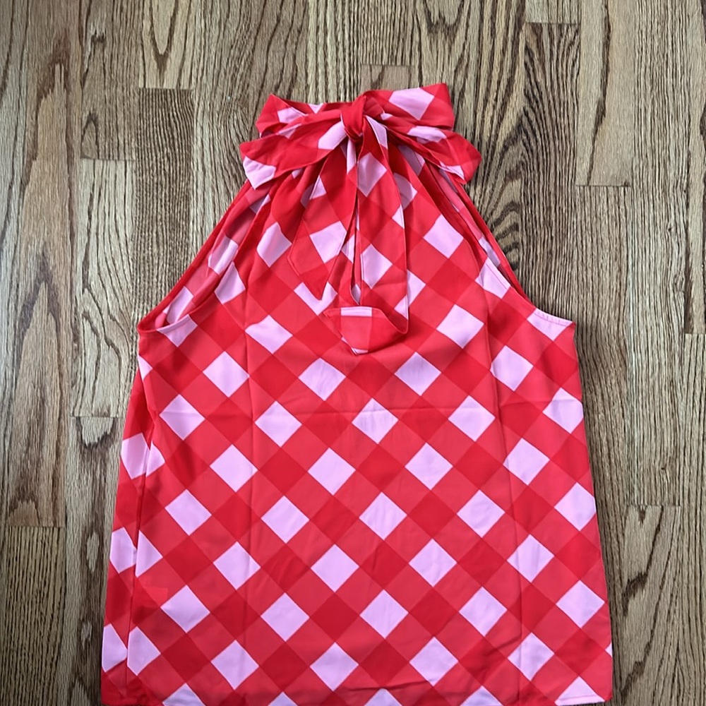J. Crew Factory Gingham Top - Picture 4 of 4